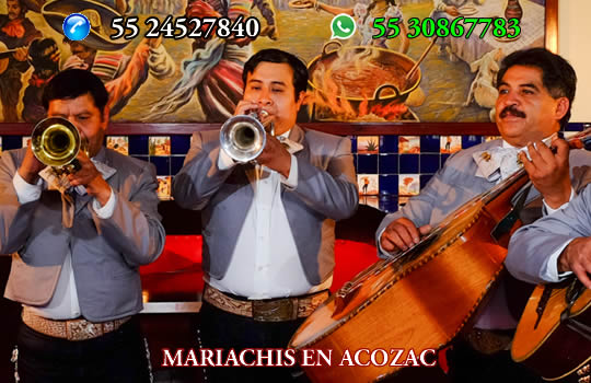 Mariachis económicos en Acozac