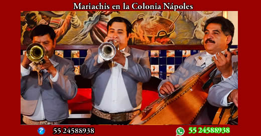 Mariachis económicos en La Colonia Nápoles 