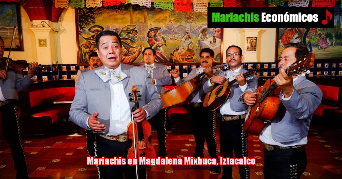 Mariachis en Magdalena Mixhuca, Iztacalco