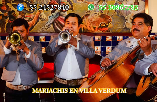 Mariachis económicos en Villa Verdum